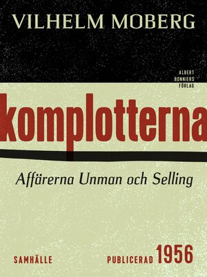 cover image of Komplotterna
